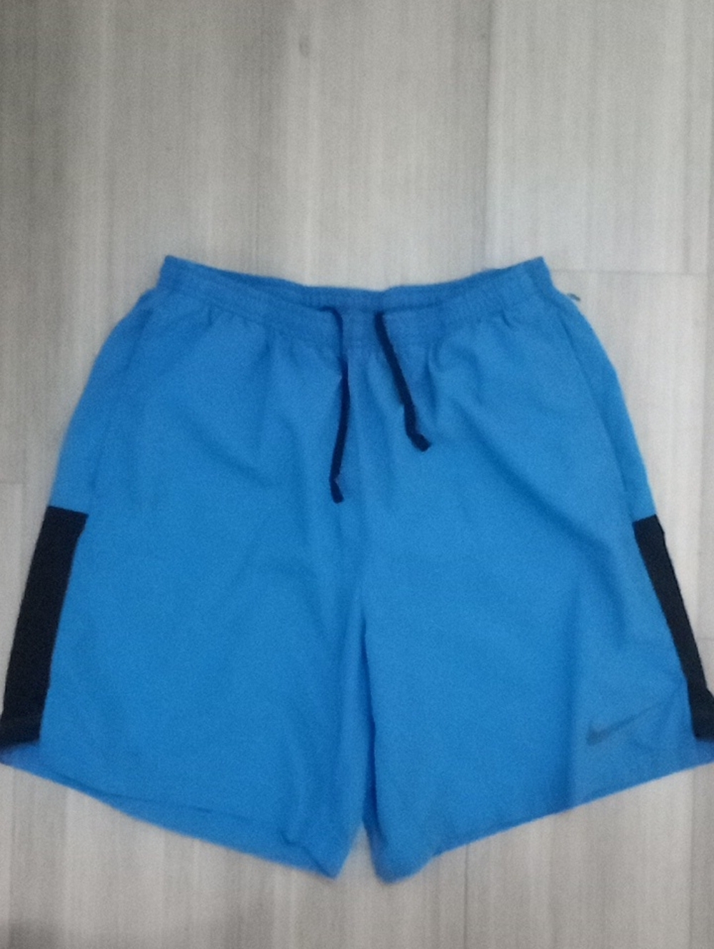 🌁 EUC: NIKE; MENS CHALLENGER ATHLETIC SHORT/BOY BLUE/LARGE.